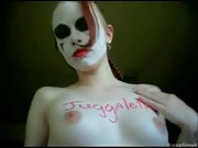 Without bra juggalette dancing